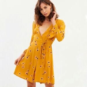 Faithful The Brand Women's Cavallo Floral Wrap Dress Size Medium